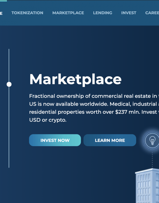 Reinno is blockchain project for tokenize buildings, Entro team create the smart contracts and the system