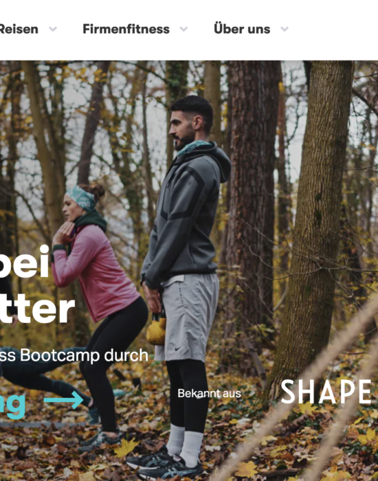 Original Bootcamp is German ReactJS project for booking sports instructors