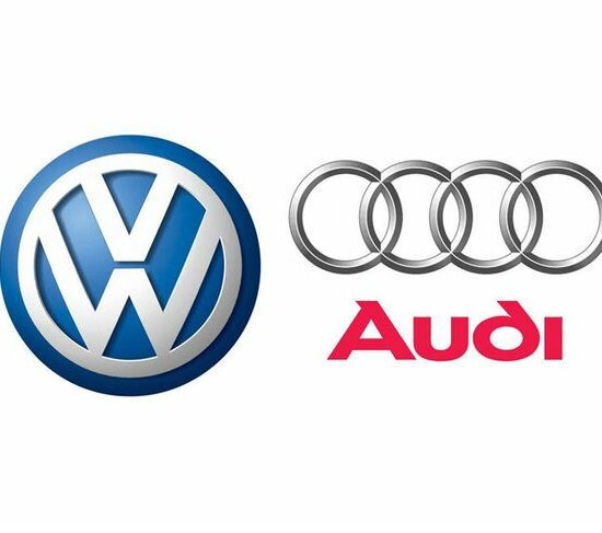 VW and Audi logo