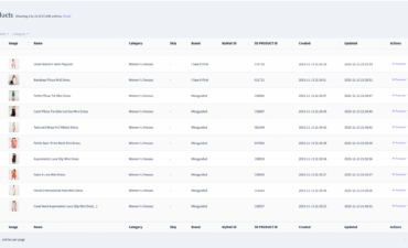 custom web dashboard